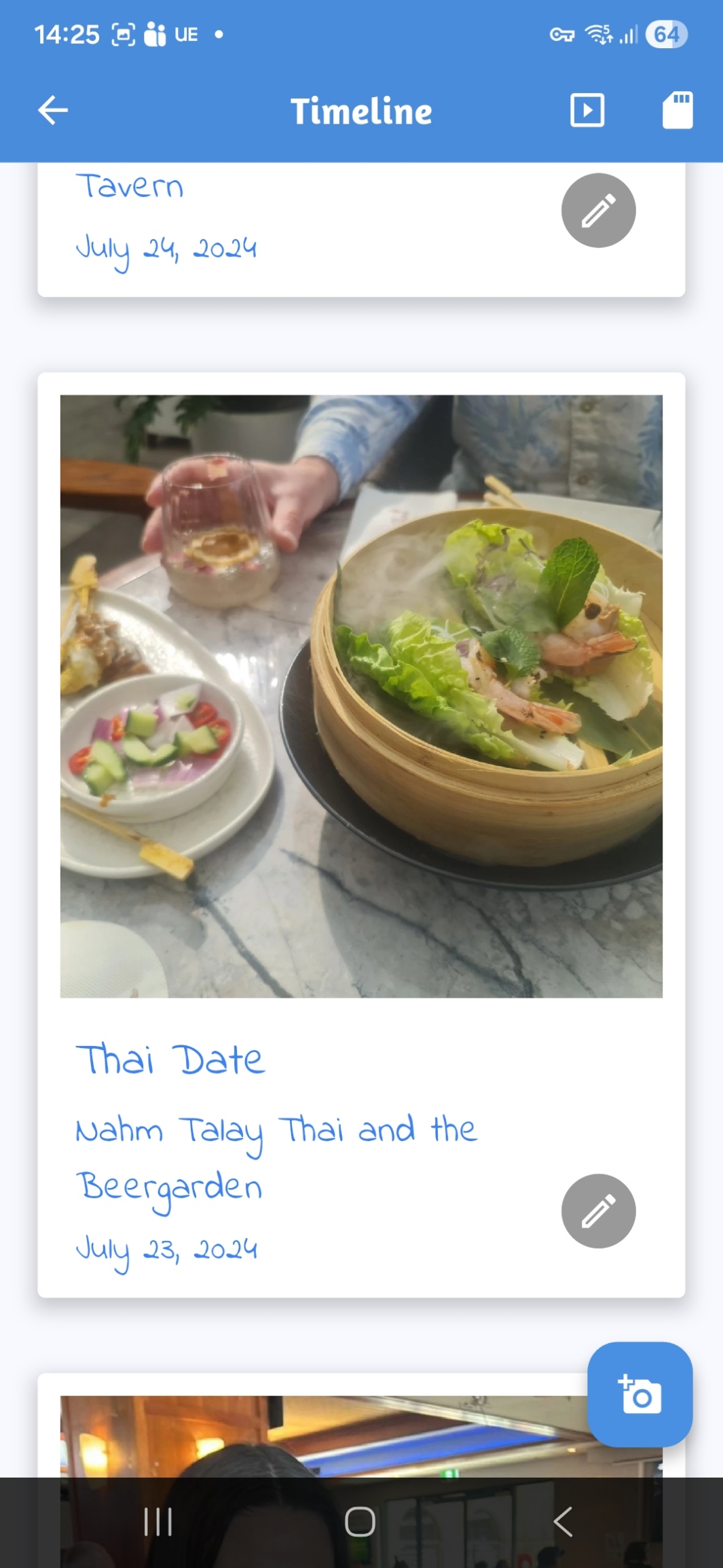 LoveNester Shared Timeline